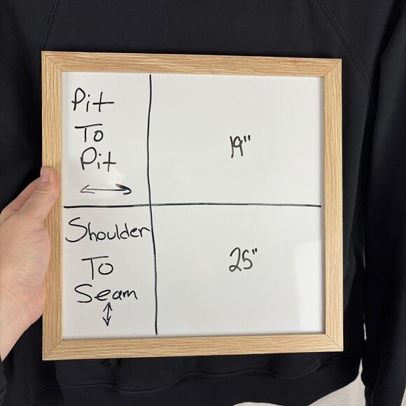 Fabletics Black Cotton Blend Hoodie Sweatshirt Mens Size Small Workout Gym - Picture 5 of 5